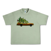 Oil Green christmas vacation car Urban Heavy Tee - Jasminsmagicworld