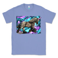 Colony Blue black unicorn Classic Tee - LillyAllenDesigns