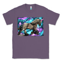 Lavender black unicorn Classic Tee - LillyAllenDesigns