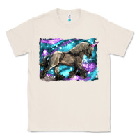 Natural black unicorn Classic Tee - LillyAllenDesigns