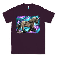 Plum black unicorn Classic Tee - LillyAllenDesigns