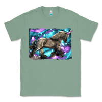 Sage black unicorn Classic Tee - LillyAllenDesigns