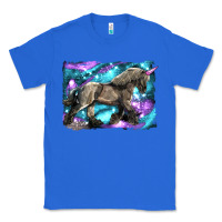 True Royal black unicorn Classic Tee - LillyAllenDesigns