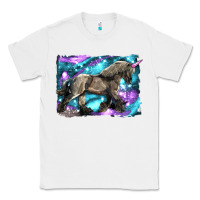 White black unicorn Classic Tee - LillyAllenDesigns