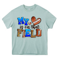 Arona my heart is on that field american football Heavy Core Tee - Zillion Design Studio