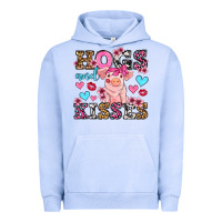 Pigment Grape Ice hogs and kisses pig  olivia Urban Hoodie - OliviaCreatesArt
