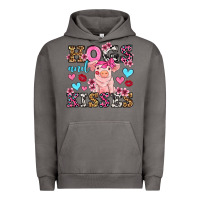 Pigment Tornado hogs and kisses pig  olivia Urban Hoodie - OliviaCreatesArt