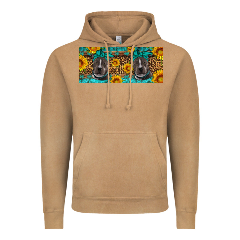 Western Pitbull Vintage Hoodie by Artiststas | Teevron