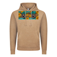 Vintage Coffee western pitbull Vintage Hoodie - Artiststas