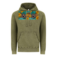 Vintage Olive western pitbull Vintage Hoodie - Artiststas