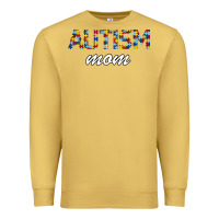 Antique Gold Autism mom Premium Sweatshirt - Bettercallsaul