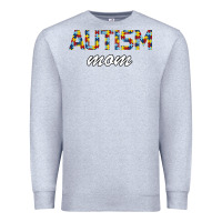 Heather Grey Autism mom Premium Sweatshirt - Bettercallsaul