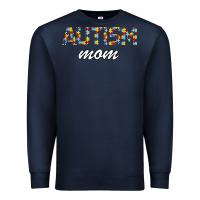 Navy Autism mom Premium Sweatshirt - Bettercallsaul
