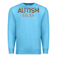 Ocean Blue Autism mom Premium Sweatshirt - Bettercallsaul