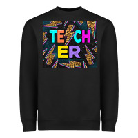 Black Teacher Day Heavyweight Sweatshirt - LillyAllenDesigns