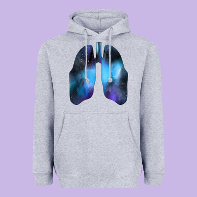 White Lungs Heavyweight Hoodie Designed By Bettercallsaul