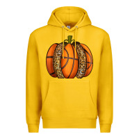 Lemon Basketball Pumpkin Premium Hoodie - texasbilliewilder