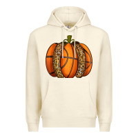 Sandshell Basketball Pumpkin Premium Hoodie - texasbilliewilder