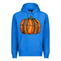 True Royal Basketball Pumpkin Premium Hoodie - texasbilliewilder