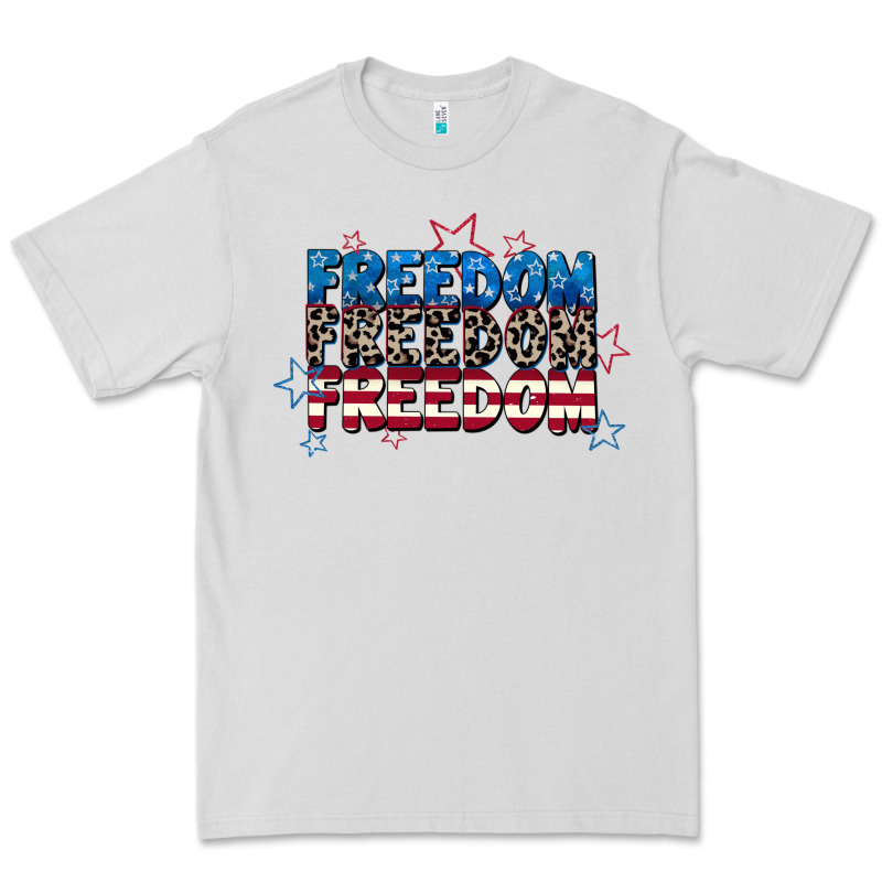 Freedom Freedom Freedom 4th Of July Premium Tee by CowGirlArtShop | Teevron