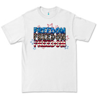 White Freedom freedom freedom 4th of july Premium Tee - CowGirlArtShop