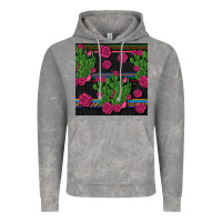 Cloud Rock mexican rose and cactus seamless pattern Vintage Hoodie - BundleAndBundleShop