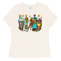 Bone cowboy coffee cups Ladies Tee - Zillion Design Studio