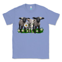 Colony Blue baby sheeps with daisies Classic Tee - LillyAllenDesigns