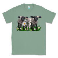 Sage baby sheeps with daisies Classic Tee - LillyAllenDesigns