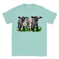 Seafoam baby sheeps with daisies Classic Tee - LillyAllenDesigns