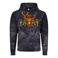Cloud Black show mom long haired cow Vintage Hoodie - Jasminsmagicworld
