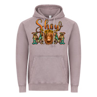 Vintage Zinc show mom long haired cow Vintage Hoodie - Jasminsmagicworld