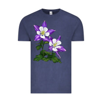 Rocky Mountain Columbine Vintage Tee | Teevron