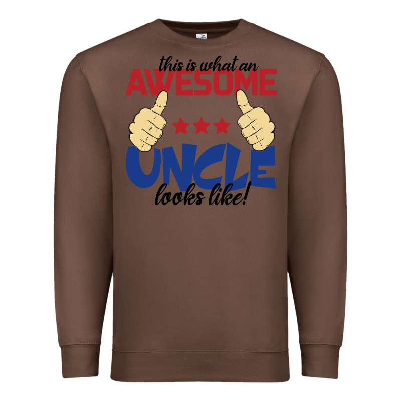 Awesome Uncle Premium Sweatshirt by Bettercallsaul | Teevron