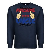 Navy Awesome uncle Premium Sweatshirt - Bettercallsaul