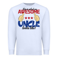 White Awesome uncle Premium Sweatshirt - Bettercallsaul