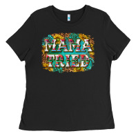 Western Mama Tried With Sunflowers And Gemstone Ladies Tee | Teevron