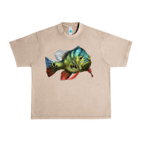 French Oak Peacock Bass Illustrations Urban Heavy Tee - LillyAllenDesigns