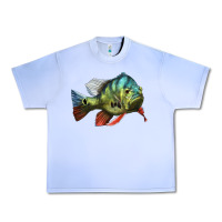 Grape Ice Peacock Bass Illustrations Urban Heavy Tee - LillyAllenDesigns