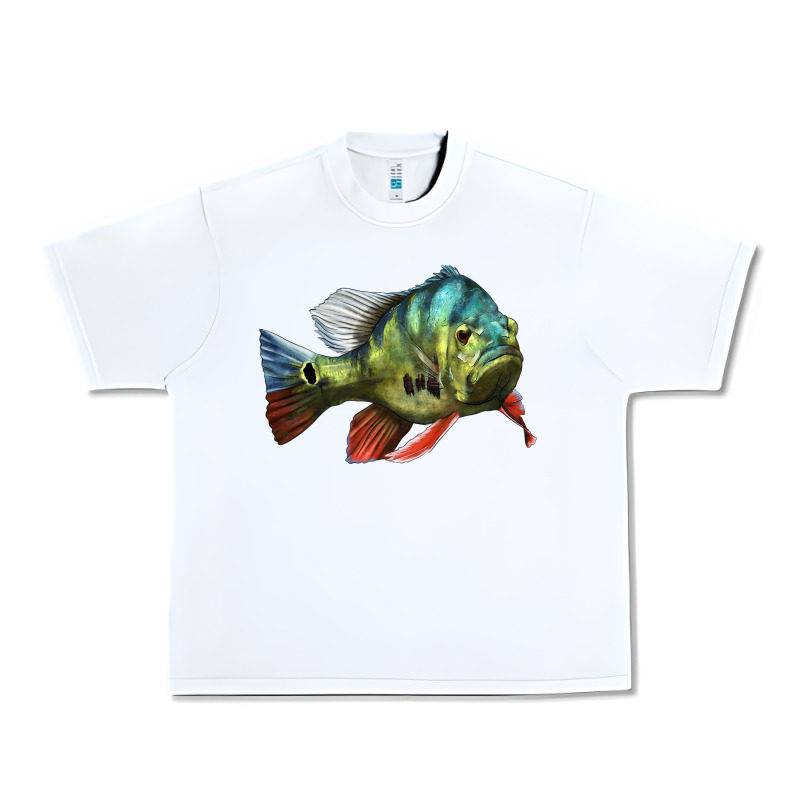 Peacock Bass Illustrations Urban Heavy Tee by LillyAllenDesigns | Teevron