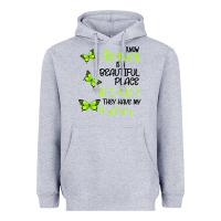 Heather Grey I know heaven is a beautiful place because they have my brother Heavyweight Hoodie - Bettercallsaul