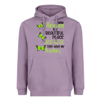 Lavender I know heaven is a beautiful place because they have my brother Heavyweight Hoodie - Bettercallsaul