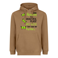 Toasted Coconut I know heaven is a beautiful place because they have my brother Heavyweight Hoodie - Bettercallsaul