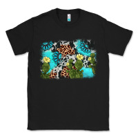 Black cactus gemstone background Classic Tee - AdoDesignShop