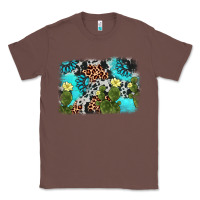 Chestnut cactus gemstone background Classic Tee - AdoDesignShop