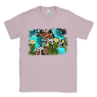 Lilac cactus gemstone background Classic Tee - AdoDesignShop