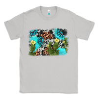 Moon Dust cactus gemstone background Classic Tee - AdoDesignShop