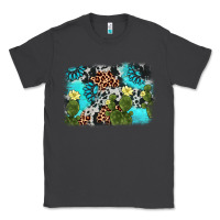 Smoke cactus gemstone background Classic Tee - AdoDesignShop