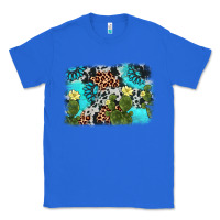 True Royal cactus gemstone background Classic Tee - AdoDesignShop