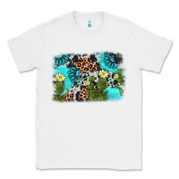 White cactus gemstone background Classic Tee - AdoDesignShop
